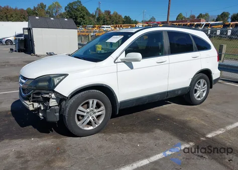 2010 Honda Cr-V Ex-L z USA, uszkodzony, nr VIN 5J6RE4H70AL054149